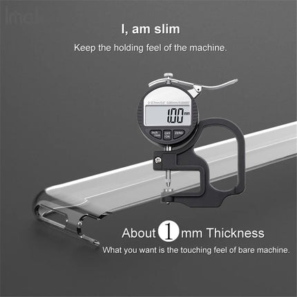 IMAK UX-5 Series Phone Cover for Asus ROG Phone 9 Pro 5G / Phone 9 5G Case Shockproof TPU Clear Slim Back Shell
