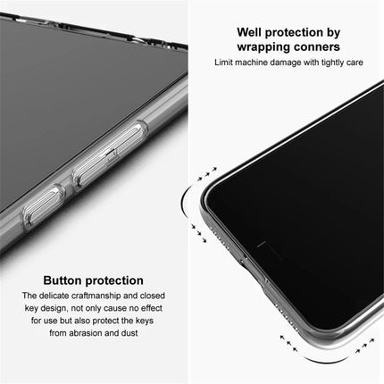 IMAK UX-5 Series Phone Cover for Asus ROG Phone 9 Pro 5G / Phone 9 5G Case Shockproof TPU Clear Slim Back Shell