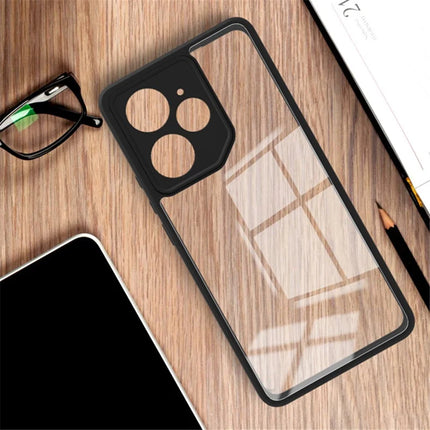 IMAK UX-9A Series for Realme Neo7 5G Clear Case TPU PC Phone Cover Reinforced Corners
