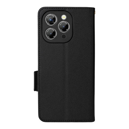 For Oukitel P1 Case Litchi Texture PU Leather Wallet Flip Phone Cover