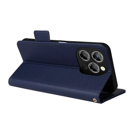 For Oukitel P1 Case Litchi Texture PU Leather Wallet Flip Phone Cover