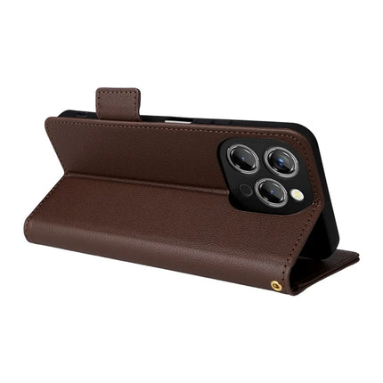 For Oukitel P1 Case Litchi Texture PU Leather Wallet Flip Phone Cover