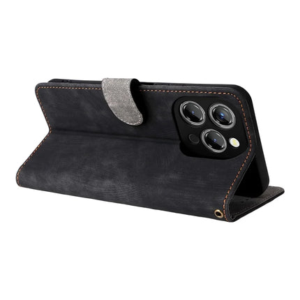 For Oukitel P1 Wallet Case RFID Blocking PU Leather Cover Stand View