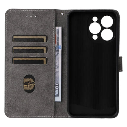 For Oukitel P1 Wallet Case RFID Blocking PU Leather Cover Stand View