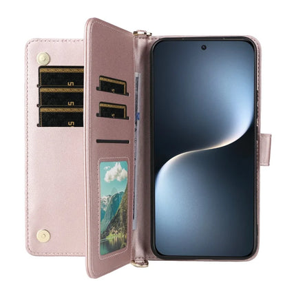 For Honor Magic7 5G Wallet Case with Shoulder Strap Leather Phone Cover