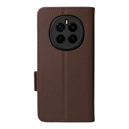 For Honor Magic7 5G Case Litchi Texture PU Leather Wallet Flip Phone Cover