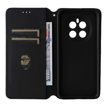 For Honor Magic7 5G Wallet Case Rhombus Imprinted Leather Phone Cover