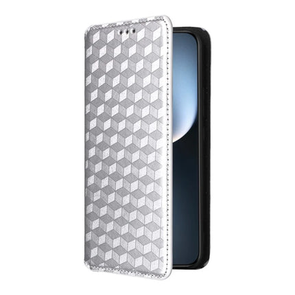 For Honor Magic7 5G Wallet Case Rhombus Imprinted Leather Phone Cover