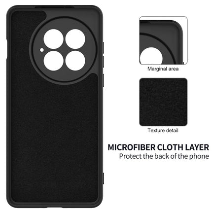 For OnePlus 13 Case Liquid Silicone Phone Back Cover with Hand Strap