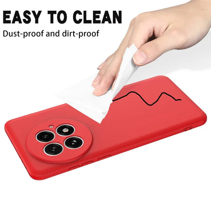 For OnePlus 13 Case Liquid Silicone Phone Back Cover with Hand Strap