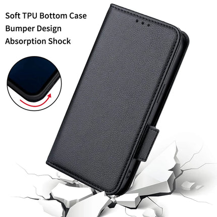 For Honor X9c Smart 5G / X60 5G Case Litchi Texture PU Leather Wallet Flip Phone Cover