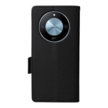 For Honor X9c Smart 5G / X60 5G Case Litchi Texture PU Leather Wallet Flip Phone Cover
