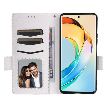 For Honor X9c Smart 5G / X60 5G Case Litchi Texture PU Leather Wallet Flip Phone Cover