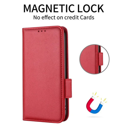 For Honor X9c Smart 5G / X60 5G Case Litchi Texture PU Leather Wallet Flip Phone Cover