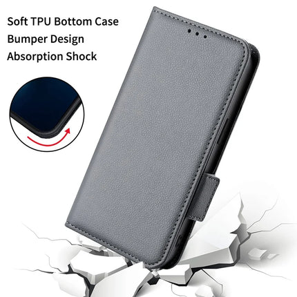 For Honor X9c Smart 5G / X60 5G Case Litchi Texture PU Leather Wallet Flip Phone Cover