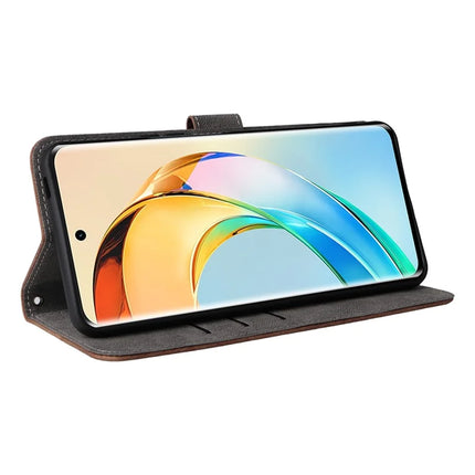For Honor X9c Smart 5G / X60 5G Wallet Case RFID Blocking PU Leather Cover Stand View