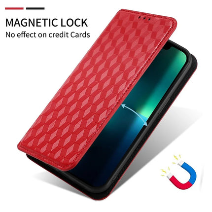 For Honor X9c Smart 5G / X60 5G Wallet Case Rhombus Imprinted Leather Phone Cover