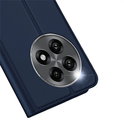 For OnePlus Ace 5 Pro 5G / OnePlus 13R 5G / OnePlus Ace 5 5G Case DUX DUCIS Skin Pro Series Leather Stand Cover Card Holder