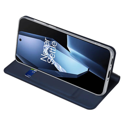 For OnePlus Ace 5 Pro 5G / OnePlus 13R 5G / OnePlus Ace 5 5G Case DUX DUCIS Skin Pro Series Leather Stand Cover Card Holder