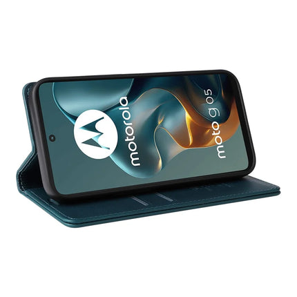 For Motorola Moto G05 4G Wallet Case YIKATU YK- 001 PU Leather Phone Cover with Stand