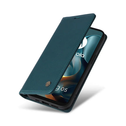 For Motorola Moto G05 4G Wallet Case YIKATU YK- 001 PU Leather Phone Cover with Stand