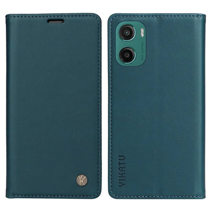 For Motorola Moto G05 4G Wallet Case YIKATU YK- 001 PU Leather Phone Cover with Stand
