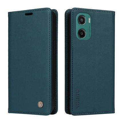 For Motorola Moto G05 4G Wallet Case YIKATU YK- 001 PU Leather Phone Cover with Stand