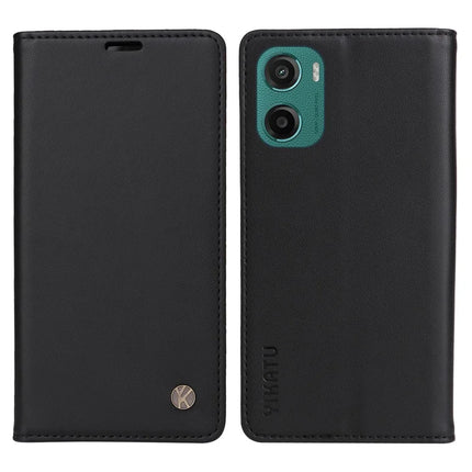 For Motorola Moto G05 4G Wallet Case YIKATU YK- 001 PU Leather Phone Cover with Stand