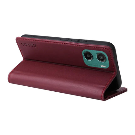 For Motorola Moto G05 4G Wallet Case YIKATU YK- 001 PU Leather Phone Cover with Stand