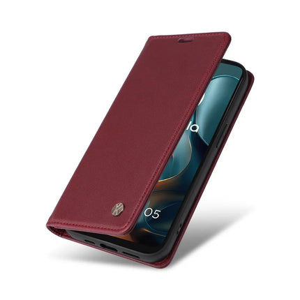 For Motorola Moto G05 4G Wallet Case YIKATU YK- 001 PU Leather Phone Cover with Stand
