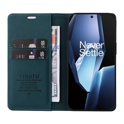 For OnePlus Ace 5G Wallet Case YIKATU YK- 001 PU Leather Phone Cover with Stand