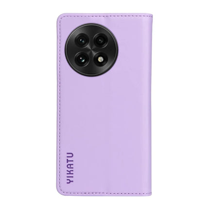 For OnePlus 13 Wallet Case YIKATU YK- 001 PU Leather Phone Cover with Stand -  Light Purple