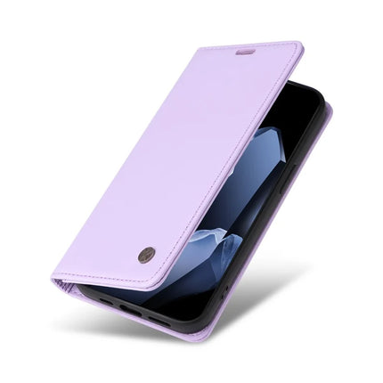 For OnePlus 13 Wallet Case YIKATU YK- 001 PU Leather Phone Cover with Stand -  Light Purple