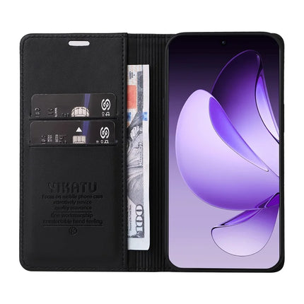For Oppo Reno13 Pro 5G Wallet Case YIKATU YK- 001 PU Leather Phone Cover with Stand