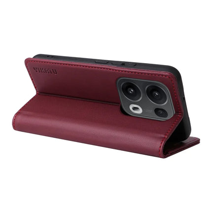 For Oppo Reno13 Pro 5G Wallet Case YIKATU YK- 001 PU Leather Phone Cover with Stand