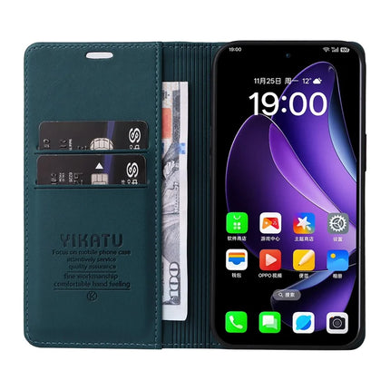 For Oppo Reno13 5G (Global) Wallet Case YIKATU YK- 001 PU Leather Phone Cover with Stand