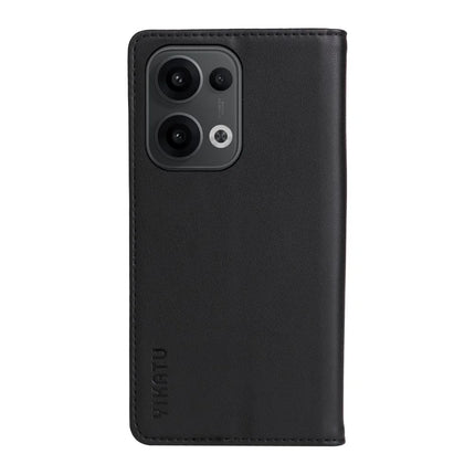 For Oppo Reno13 5G (Global) Wallet Case YIKATU YK- 001 PU Leather Phone Cover with Stand