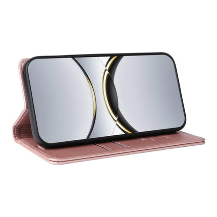 For Oppo Find X8 Pro 5G Wallet Case YIKATU YK- 001 PU Leather Phone Cover with Stand -  Rose Gold