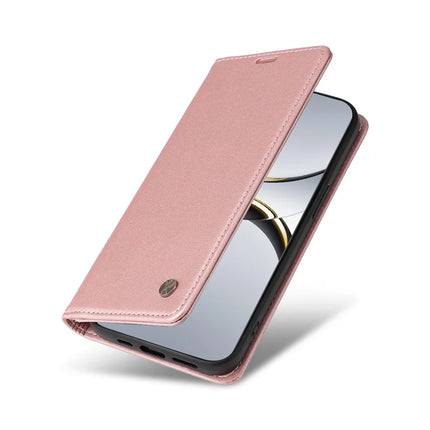 For Oppo Find X8 Pro 5G Wallet Case YIKATU YK- 001 PU Leather Phone Cover with Stand -  Rose Gold