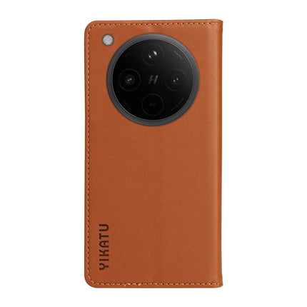 For Oppo Find X8 5G Wallet Case YIKATU YK- 001 PU Leather Phone Cover with Stand