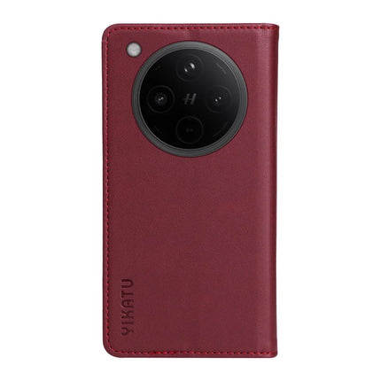 For Oppo Find X8 5G Wallet Case YIKATU YK- 001 PU Leather Phone Cover with Stand