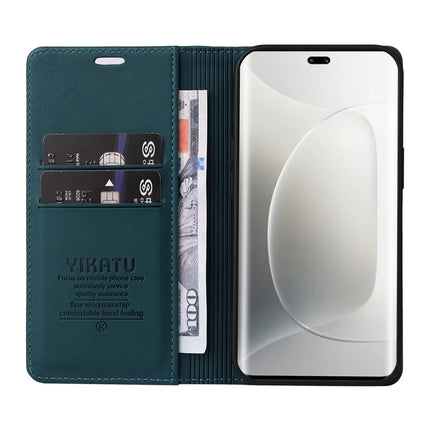 For Honor 300 Ultra / Honor 300 Pro Wallet Case YIKATU YK- 001 PU Leather Phone Cover with Stand