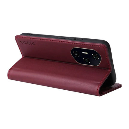 For Honor 300 Ultra / Honor 300 Pro Wallet Case YIKATU YK- 001 PU Leather Phone Cover with Stand