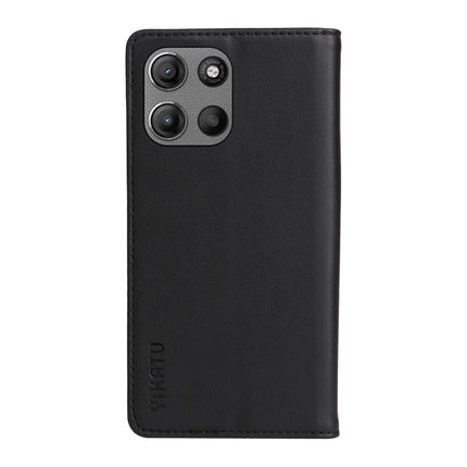 For Motorola Moto G15 4G Wallet Case YIKATU YK- 001 PU Leather Phone Cover with Stand