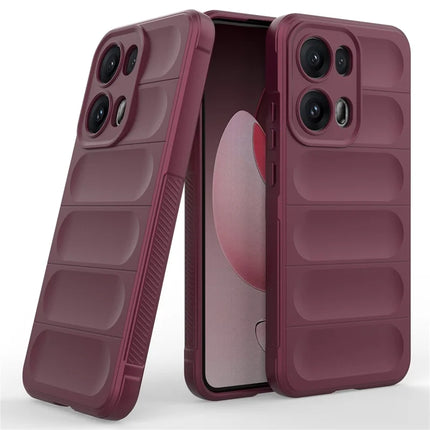 For Oppo Reno13 Pro 5G Case Anti-Drop Soft TPU Rugged Phone Back Cover