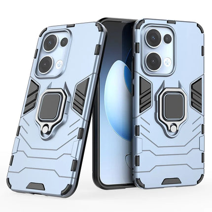 For Oppo Reno13 5G (Global) Case PC + TPU Protective Phone Cover with Ring Kickstand