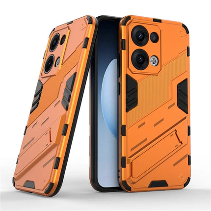 For Oppo Reno13 5G (Global) Case PC + TPU Shockproof Phone Cover with Kickstand
