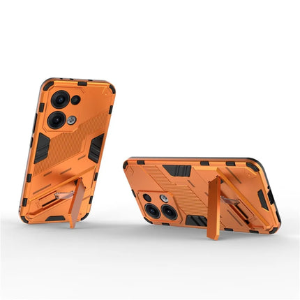 For Oppo Reno13 5G (Global) Case PC + TPU Shockproof Phone Cover with Kickstand