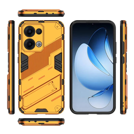 For Oppo Reno13 5G (Global) Case PC + TPU Shockproof Phone Cover with Kickstand