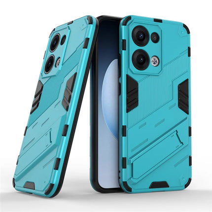 For Oppo Reno13 5G (Global) Case PC + TPU Shockproof Phone Cover with Kickstand